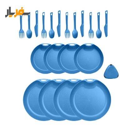 ست ظروف 4 نفره لایف کمپ مدل 21 تکه کد 45833